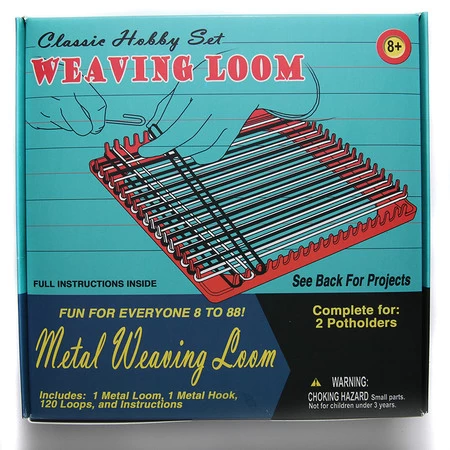 KT3406-04: Retro Kit Metal Weaving Loom - 1 Kit