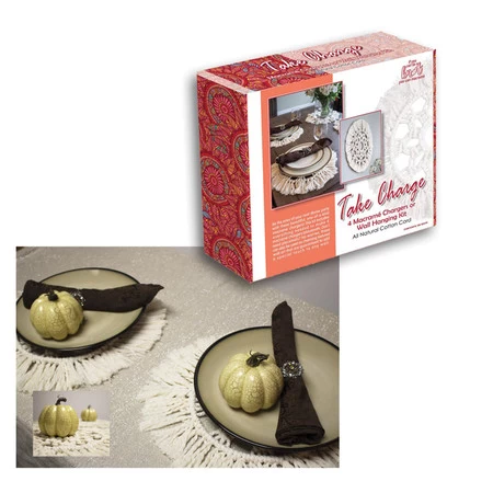 KT3406-MH: Macrame Kit Take Charge 4 Charger/wall - 1 Kit 3 KT3406-MH: Macrame Kit Take Charge 4 Charger/wall - 1 Kit