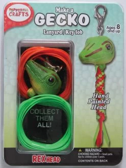 KT3500-GX: Rex Heads Gecko Rex Lace Clip Kit - 1 Kit -Handmade Beads Discount Store KT3500 GX Beads BeadKits
