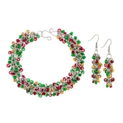 KTA140-14CM: Weave Got Maille Kit Shaggy Loop Noel Jewelry Set