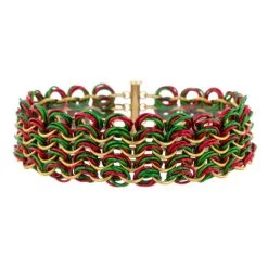 KTA802.26: Weave Got Maille Nutcracker Prismatic Chain Maille Bracelet Kit