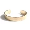 ME1-BR2: Brass Cuff Blank .5 Inch Wide 1 Each -Handmade Beads Discount Store ME1 BR2 Findings BraceletNecklaceandRingComponents