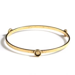 ND002-AG: Nunn Bracelet Flat 5.8mm Bezel Antique Gold - 1 Each