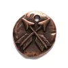 ND1211-AC: Nunn Organic Charm Arrows 18mm Antique Copper - 1 Piece -Handmade Beads Discount Store ND1211 AC PendantsandCharms MetalCharms