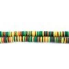 PC102-8: Polymer Clay Heishi Green Mix 8mm -Handmade Beads Discount Store PC102 8 thumbnail