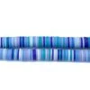 PC107-8: Polymer Clay Heishi Blue Mix 8mm -Handmade Beads Discount Store PC107 8 thumbnail