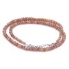 ST120-FCNECK: Sunstone Necklace 5-8mm FC Rondelle -Handmade Beads Discount Store ST120 FCNECK thumbnail