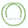 ST415-NECK2: Necklace Peridot 5-6mm Smooth Rondelle -Handmade Beads Discount Store ST415 NECK2 thumbnail