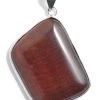 ST421-B: Red Tiger Eye Pendant Assorted 30x40mm Average - 1 Each 1 ST421-B: Red Tiger Eye Pendant Assorted 30x40mm Average - 1 Each -Handmade Beads Discount Store ST421 B PendantsandCharms GemstonePendants