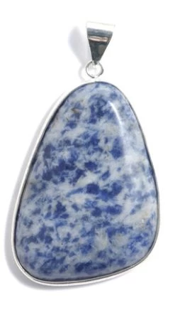 ST424-B: Sodalite Pendant Assorted 30x40mm Average - 1 Each