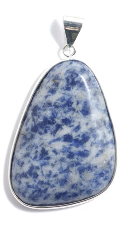 ST424-B: Sodalite Pendant Assorted 30x40mm Average - 1 Each 3 ST424-B: Sodalite Pendant Assorted 30x40mm Average - 1 Each