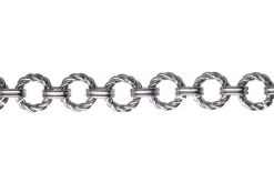 SX76: Designer Chain Textured 8x11mm Oval Stainless Steel Cable Chain - 6 Inches 7 SX76: Designer Chain Textured 8x11mm Oval Stainless Steel Cable Chain - 6 Inches -Handmade Beads Discount Store SX76 StringingMaterials JewelryChain