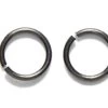 TC0025-GM: Tierracast Jump Ring 19 Gauge 6mm Inner Diameter Black - 25 Piece Package -Handmade Beads Discount Store TC0025 GM Findings JumpandSplitRings TierraCastJumpRings
