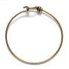 TC0301-AB: Tierracast Brass Wire Bracelet Brass Oxide - 1 Piece -Handmade Beads Discount Store TC0301 AB Findings BraceletNecklaceandRingComponents