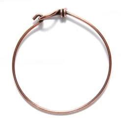 TC0301-AC: Tierracast Copper Wire Bracelet Antique Copper - 1 Piece