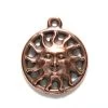 TC2085-AC: Tierracast Charm Sunshine 16.75x19.5mm Antique Copper - 1 Piece 1 TC2085-AC: Tierracast Charm Sunshine 16.75x19.5mm Antique Copper - 1 Piece -Handmade Beads Discount Store TC2085 AC PendantsandCharms Pewter CelestialDesigns