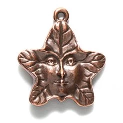 TC2121-AC: Tierracast Charm Tree Spirit 21.75mm Antique Copper - 1 Piece