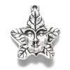 TC2121-AS: Tierracast Charm Tree Spirit 21.75mm Antique Silver - 1 Piece -Handmade Beads Discount Store TC2121 AS Findings LinksConnectorsandFrames