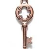 TC2338-AC: Tierracast Quatrefoil Key 32mm Antique Copper - 1 Piece -Handmade Beads Discount Store TC2338 AC PendantsandCharms Pewter HomeandEverydayObjects