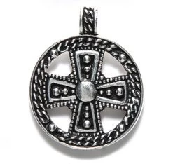 TC2543-AS: Tierracast Opulence Pendant 24x30mm Antique Silver - 1 Piece
