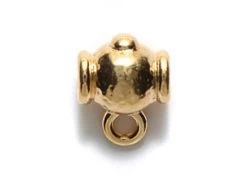 TC5815-GL: Tierracast Guru Bead 10x12.5mm Bright Gold - 1 Piece
