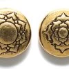 TC5823-AG: Tierracast Puff Bead Double Lotus 14mm Antique Gold - 1 Piece 1 TC5823-AG: Tierracast Puff Bead Double Lotus 14mm Antique Gold - 1 Piece -Handmade Beads Discount Store TC5823 AG Beads TierraCastPewter PlantsandFlowers