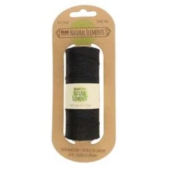 TH109-10: HEMP 50GM SPOOL BLACK 10 LB TEST 394 FT