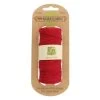 TH145-20: HEMP 50 GRAM SPOOL SCARLET 20 LB TEST 197 FEET -Handmade Beads Discount Store TH145 20 thumbnail