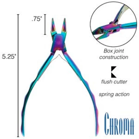 TL384: CHROMA SERIES FLUSH CUTTER PLIER 6 TL384: CHROMA SERIES FLUSH CUTTER PLIER - Image 4