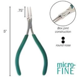 TL5814: Micro-Fine Round Nose Pliers 5 Inch