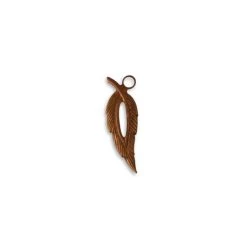 VC6006: Vintaj Artisan Copper Open Leaf 9x28.5mm - 1 Piece