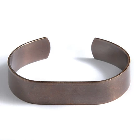 VJ172: Vintaj Natural Brass 13mm 18 Gauge Layering Bangle Bracelet - 1 Piece 3 VJ172: Vintaj Natural Brass 13mm 18 Gauge Layering Bangle Bracelet - 1 Piece