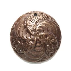 VJ6059: Vintaj Natural Brass Endless Passage 20mm - 1 Piece